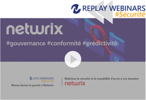 Netwrix replay webinar sécurité des données